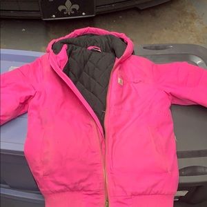 Pink Carhartt Girls Coat